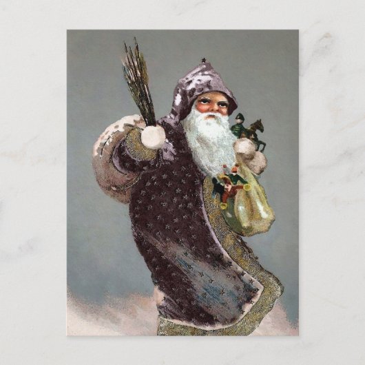 Victoriaans van Santa Briefkaart (Voorkant)