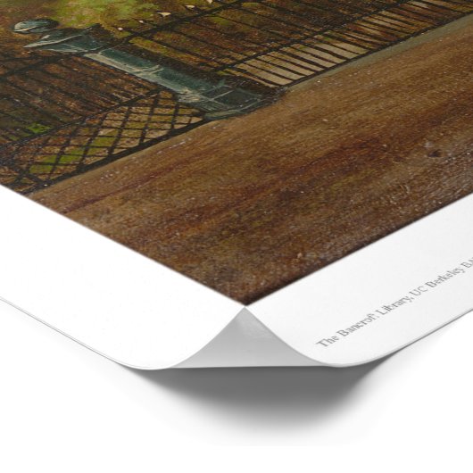 Victoriaans verblijfplaats, San Francisco, Calif.  Poster (Hoek)