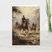 Victoriaans Verjaardag Kaart, Tong in wang kaart (Voorkant)