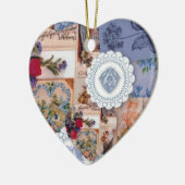 Victoriaans versiering keramisch ornament (Links)