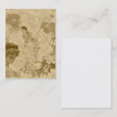 Victoriaans Verticaal bedrijfsprofiel Visitekaartje (Voorkant / Achterkant)