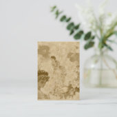 Victoriaans Verticaal bedrijfsprofiel Visitekaartje (Staand voorkant)