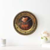 Victoriaans vetkat grote klok (Huis)