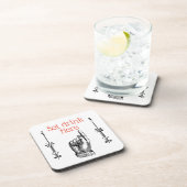 Victoriaans  vinger wijzende hand onderzetters (Rechterzijde)