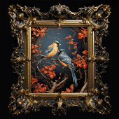 Victoriaans vinken Japanse lak stijl Decoupage Tissuepapier