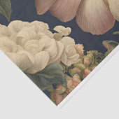 Victoriaans vintage Bloemontkoppeling Tissuepapier (Detail)