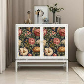 Victoriaans vintage Bloemontkoppeling Tissuepapier