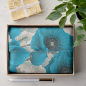 Victoriaans vintage Bloemontkoppeling Weefselpapie Tissuepapier (Geschenk)