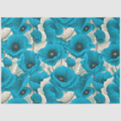 Victoriaans vintage Bloemontkoppeling Weefselpapie Tissuepapier (Voorkant)