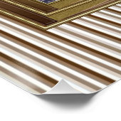 Victoriaans Vintage Poster (Hoek)