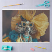 Victoriaans Vintage Royal Cat Decoupage Tissuepapier (Craft)