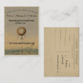 Victoriaans Vintage Stijlvol Visitekaartje (Voorkant / Achterkant)