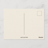  Victoriaans viooltjes en eitjes paasgroet Briefkaart (Achterkant)