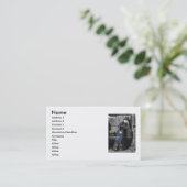 Victoriaans Visitekaartje (Staand voorkant)