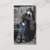 Victoriaans Visitekaartje (Achterkant)