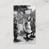 Victoriaans Visitekaartje (Achterkant)