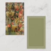 Victoriaans Visitekaartje (Voorkant / Achterkant)