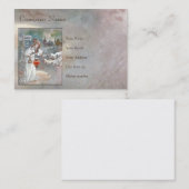 Victoriaans Visitekaartje (Voorkant / Achterkant)