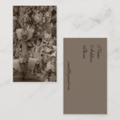 Victoriaans Visitekaartje (Voorkant / Achterkant)