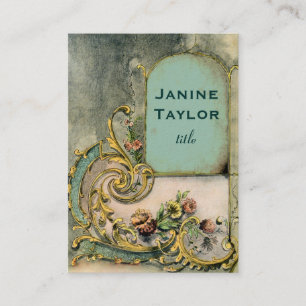  Victoriaans Visitekaartje schuifvenster