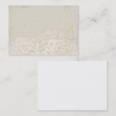 Victoriaans visitekaartjes op plaats (Voorkant / Achterkant)