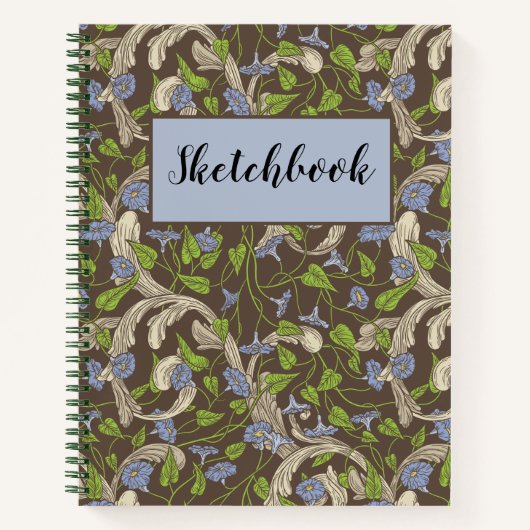 Victoriaans  viszegens met Vlaamse ketchbook Notitieboek (Voorkant)