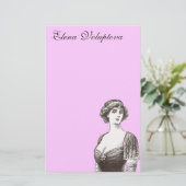 Victoriaans  Vixen-briefpapier Briefpapier (Staand voorkant)