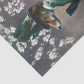 Victoriaans Vixen-tissuepapier Tissuepapier (Detail)