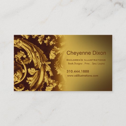 Victoriaans Vlaams visitekaartje van de douaneontw (Voorkant)