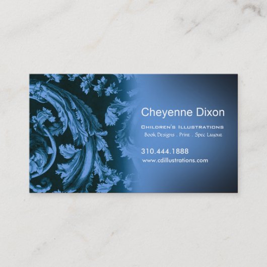 Victoriaans Vlaams visitekaartje van de douaneontw (Voorkant)