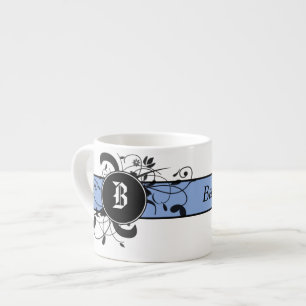 Victoriaans Vlaamse Monogrammen Espresso Kop