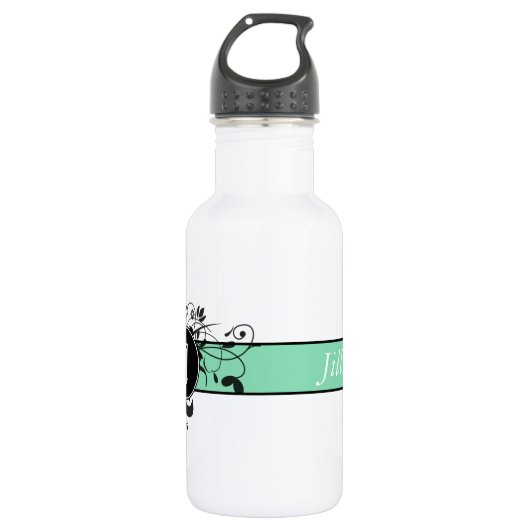 Victoriaans Vlaamse Monogrammen Waterfles (Voorkant)
