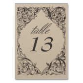 Victoriaans vleermuis tot de dood Black & Brown br Kaart (Achterkant)