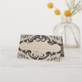 Victoriaans vleermuis tot de dood Black & Tan brui Plaatskaartje (Voorkant)