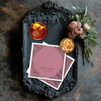 Victoriaans vleermuis tot de dood Black & Wine Wed
