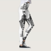  Victoriaans vleermuis vrouw leggings (Rechts)