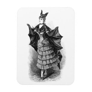 Victoriaans vleermuis vrouwen Magneet