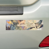  Victoriaans vlinder met Robinson Bumpersticker (Op auto)