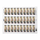  Victoriaans vlinder met Robinson Etiket (Full Sheet)