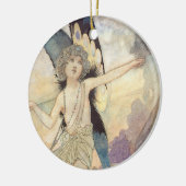  Victoriaans vlinder met Robinson Keramisch Ornament (Links)