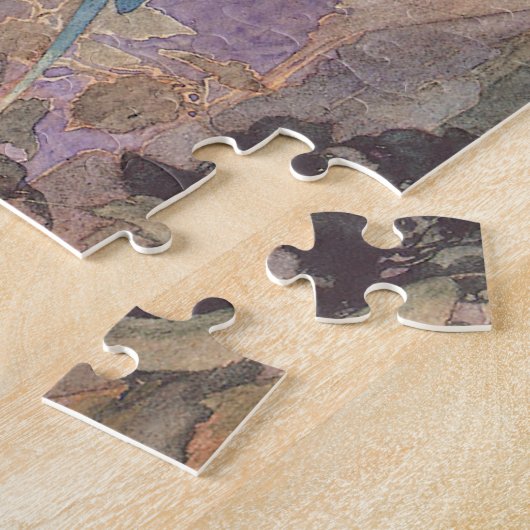  Victoriaans vlinder met Robinson Legpuzzel (Zijkant)