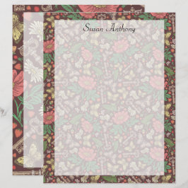 Victoriaans vlinderdessenpapier