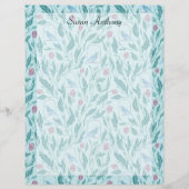 Victoriaans Vogel in Tuin Licht Papier (Voorkant)