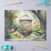 Victoriaans vogelkooi ontkoppeling tissuepapier (Craft)