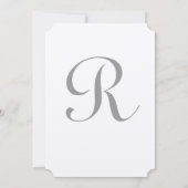 Victoriaans vogelkooi roze en zwarte bruiloft uitn kaart (Achterkant)