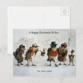  Victoriaans vogels Briefkaart (Voorkant / Achterkant)