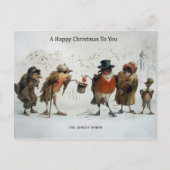  Victoriaans vogels Briefkaart (Voorkant)