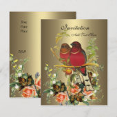  Victoriaans  vogelsoorten Bronze Kaart (Voorkant / Achterkant)