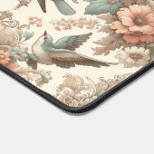 Victoriaans volière: een pasteltuin bureaumat (Hoek)