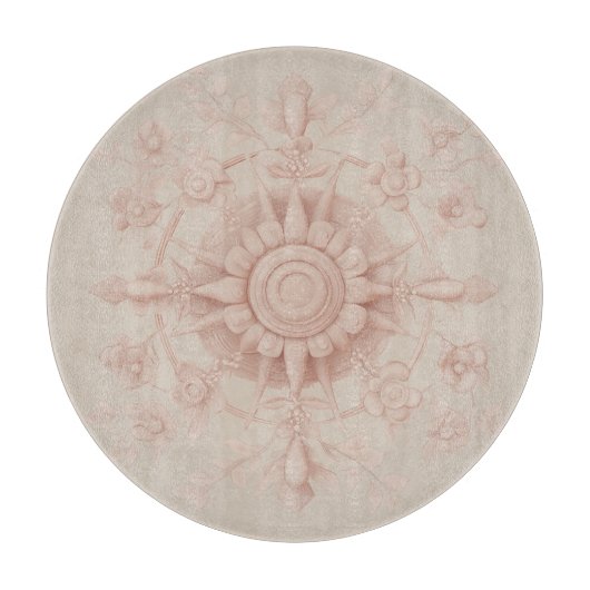 Victoriaans voorjaar, zacht groen, snijplank (Voorkant)